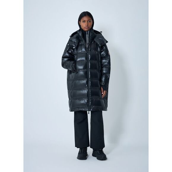 Moncler Grenoble Women Rochelairs Long Down Coat - Picture 1 of 6